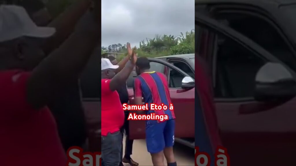 Samuel Eto’o à Akonolinga