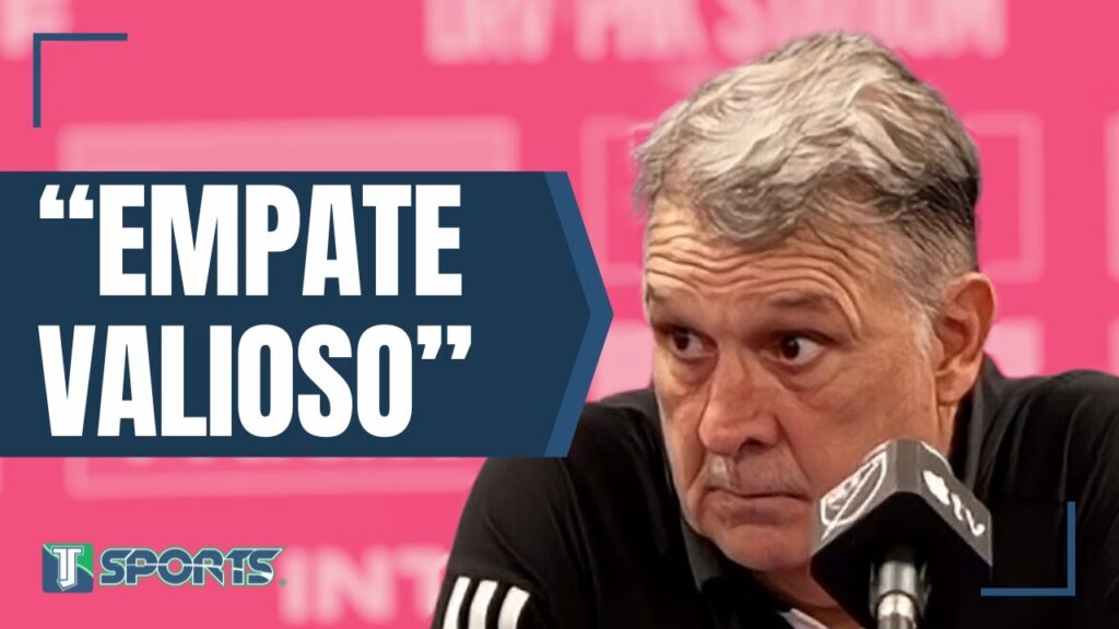 Lo que DIJO Gerardo Martino, tras el EMPATE del Inter Miami sin Lionel Messi ante Orlando City SC