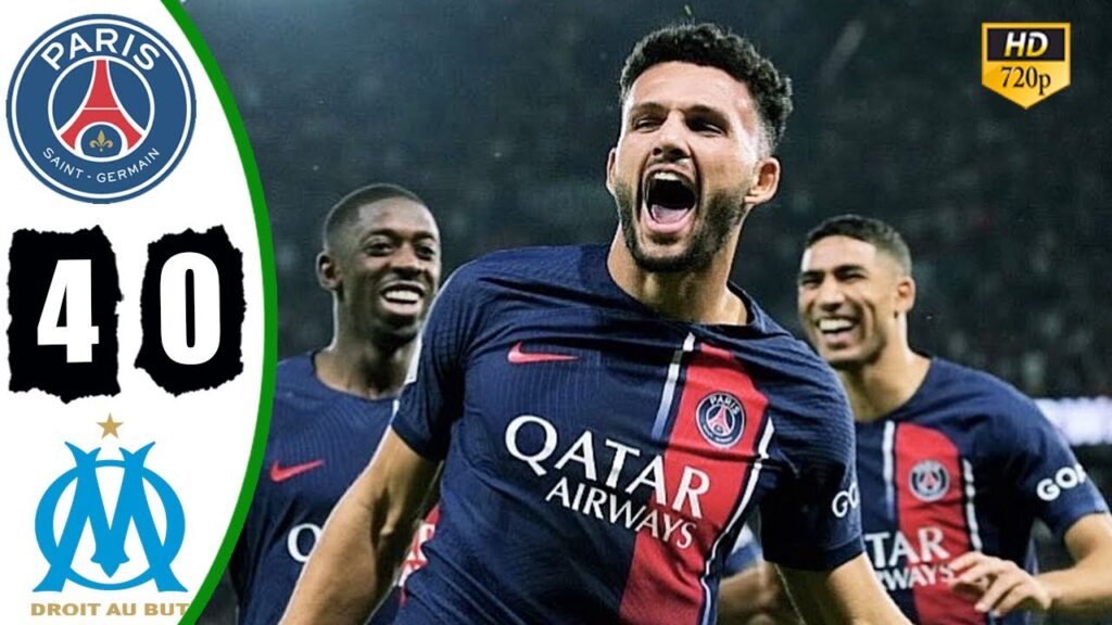 PSG vs Marseille 4-0 Hіghlіghts & All Goals 2023 HD Gonçalo Ramos Goal