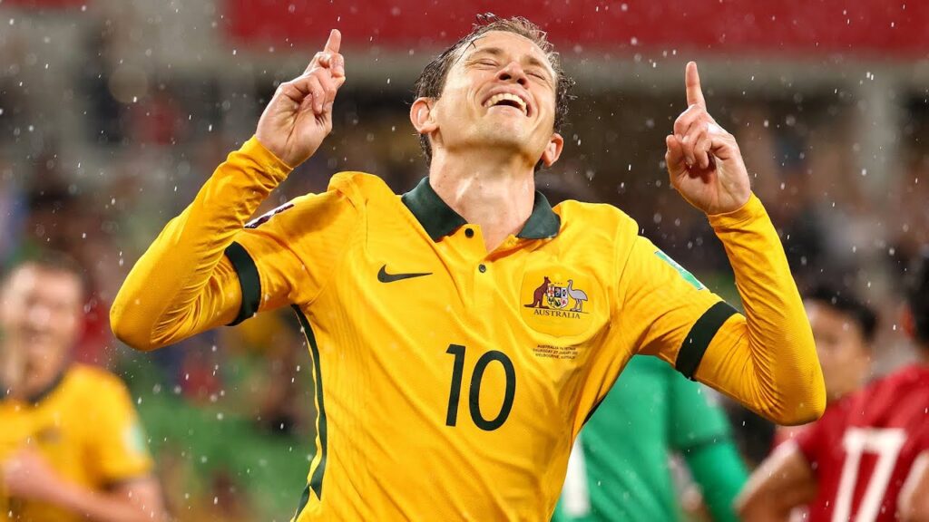 ÚNICO GOL DE CRAIG GOODWIN EM COPAS DO MUNDO