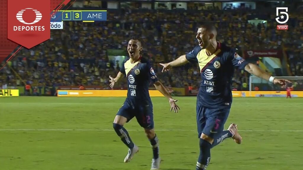 Gol de Guido Rodríguez | Tigres 1 - 3 América | Apertura 2018 - Jornada 12 | Televisa Deportes