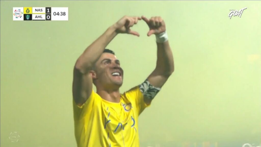 Cristiano Ronaldo Left Foot Goal vs Al Ahli 22/09/2023 | HD