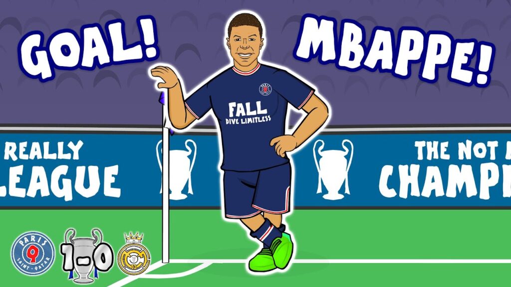 GOAL! KYLIAN MBAPPE! (PSG vs Real Madrid 1-0 Champions League 2022 Last 16 Messi Penalty Miss)