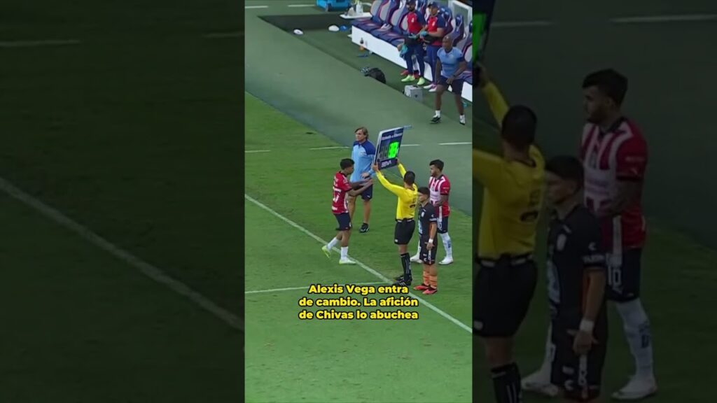 😳 Alexis Vega entre ABUCHEADO por su propia afición #shorts #alexisvega