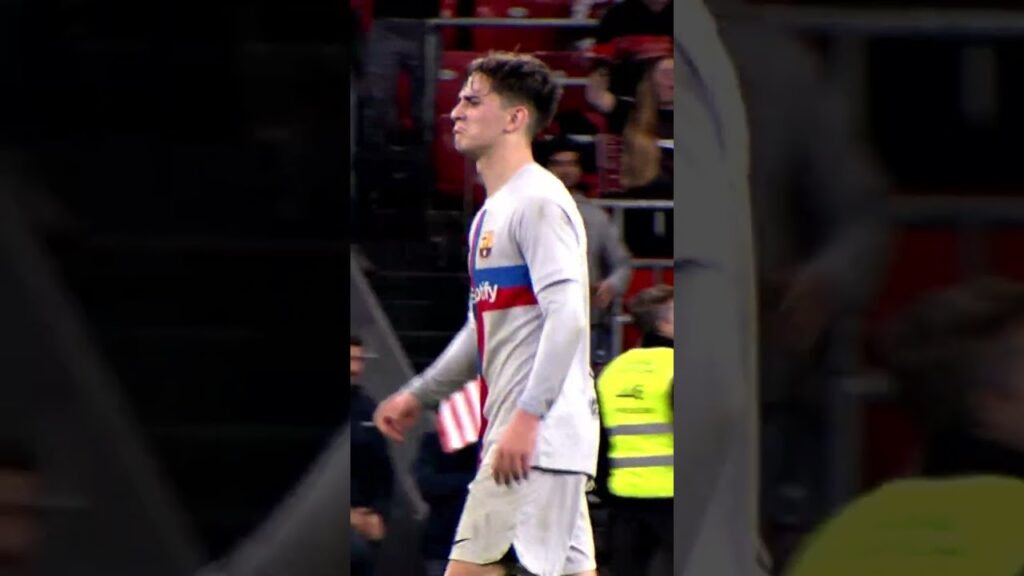 El enfado de Gavi #shorts #eldíadespués