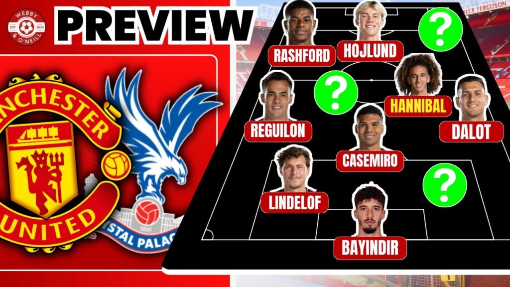 Carabao Cup 🏆 Man United vs Crystal Palace 'All Eyes on Hannibal Mejbri' PREVIEW