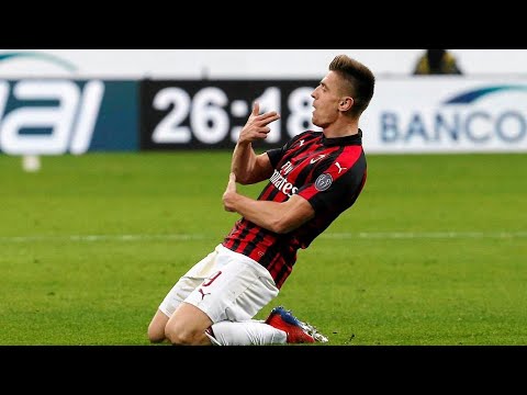 Krzysztof Piątek First goals for AC Milan 2018/2019 season