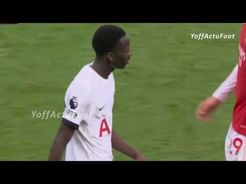 Pape Matar Sarr vs Arsenal