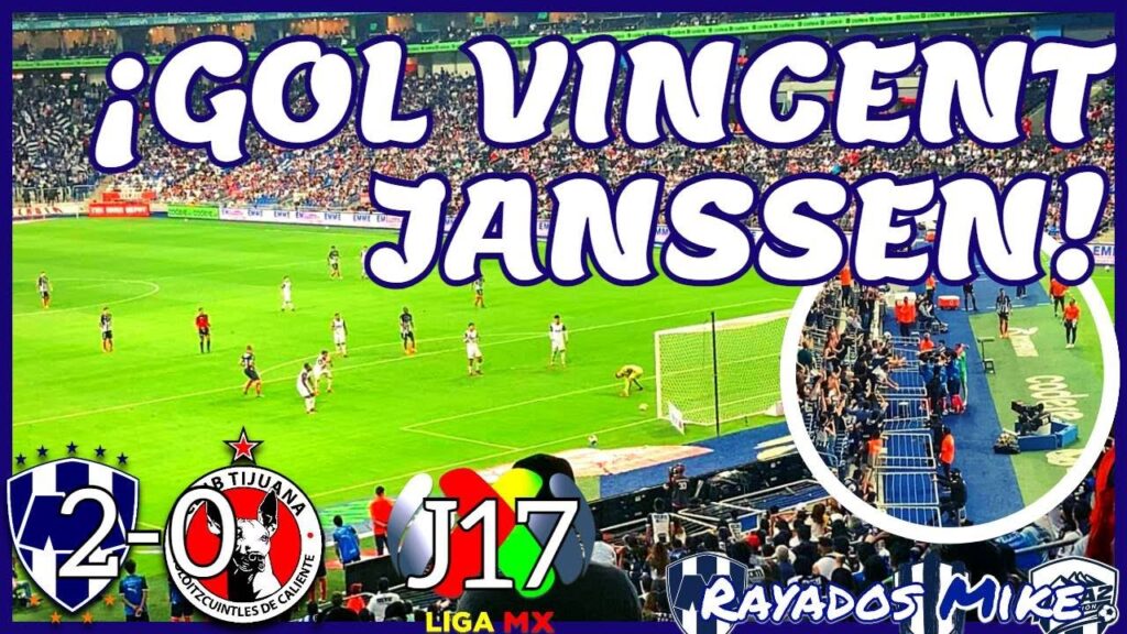¡GOL VINCENT JANSSEN! | Rayados 2-0 Xolos Liga MX J17 Cl 2022 / Rayados Mike