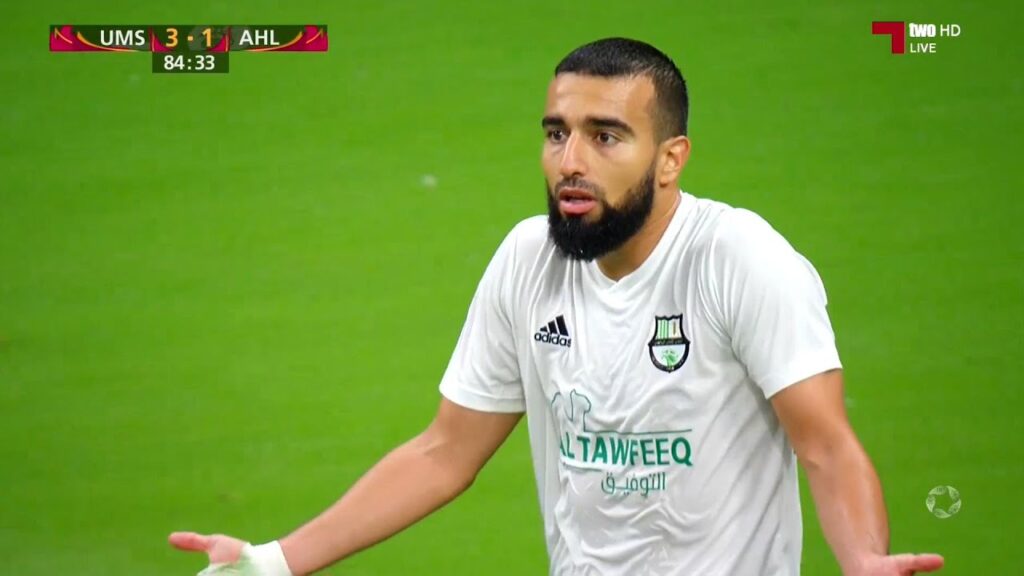 شاهد أداء نعيم السليتي مع الأهلي اليوم ضد أم صلال | السليتي يتألق و يسجل هدف بعد مراوغة المدافعين🔥😱