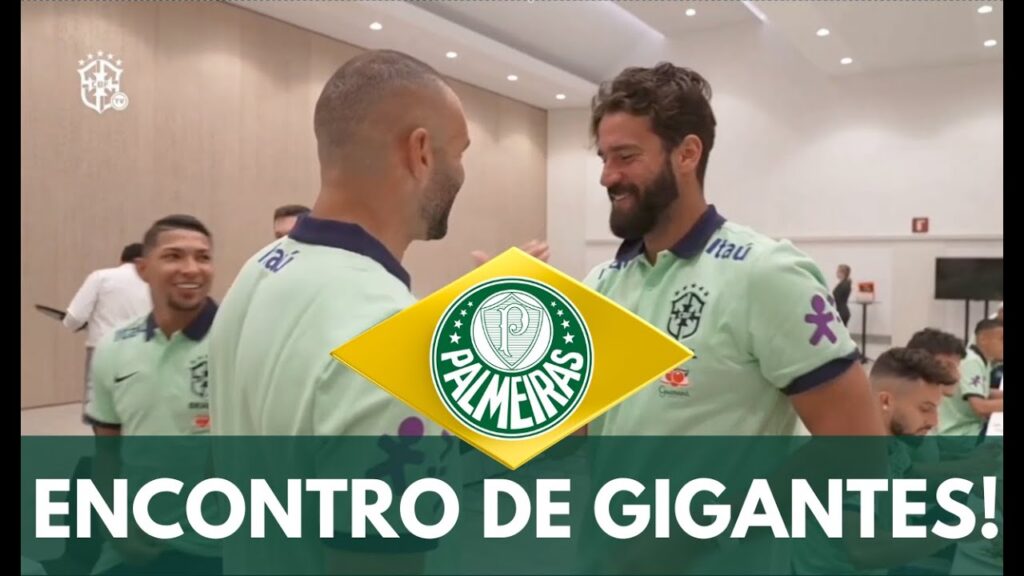Weverton, Rony e Raphael Veiga na Seleção Brasileira!