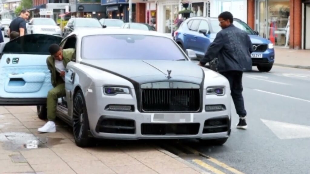 Marcus Rashford's car crashes after the game vs Burnley #manchesterunited #marcusrashford