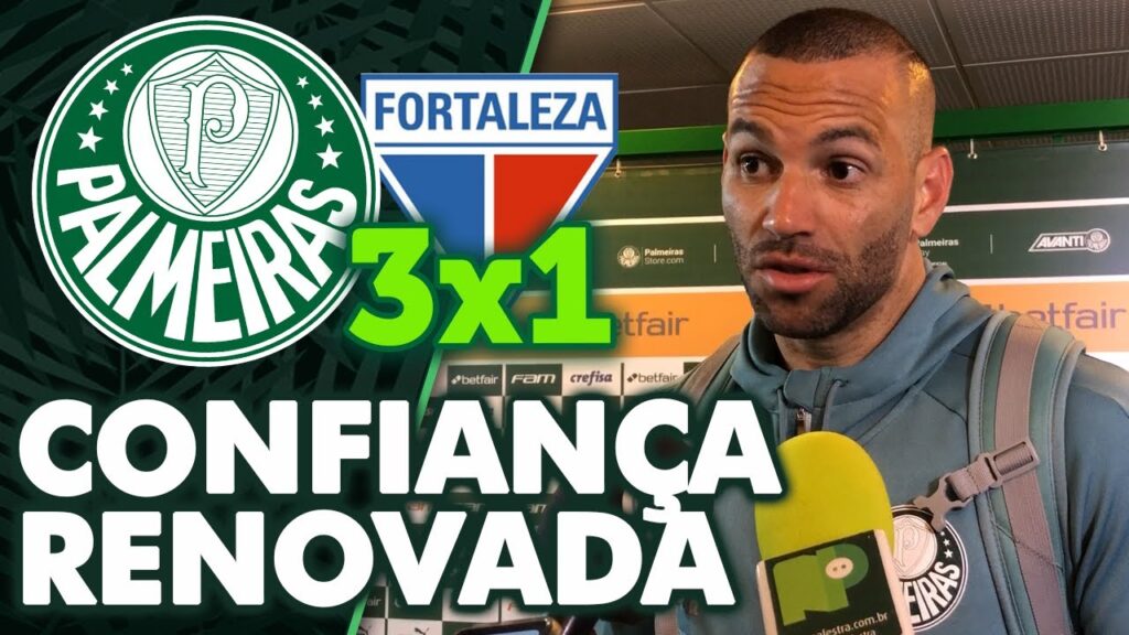 VEJA O QUE WEVERTON FALOU APÓS GRANDE JOGO | PALMEIRAS 3 X 1 FORTALEZA PELO BRASILEIRÃO
