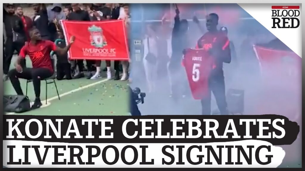 Ibrahima Konate Celebrates Signing For Liverpool With Friends & Reveals Squad Number