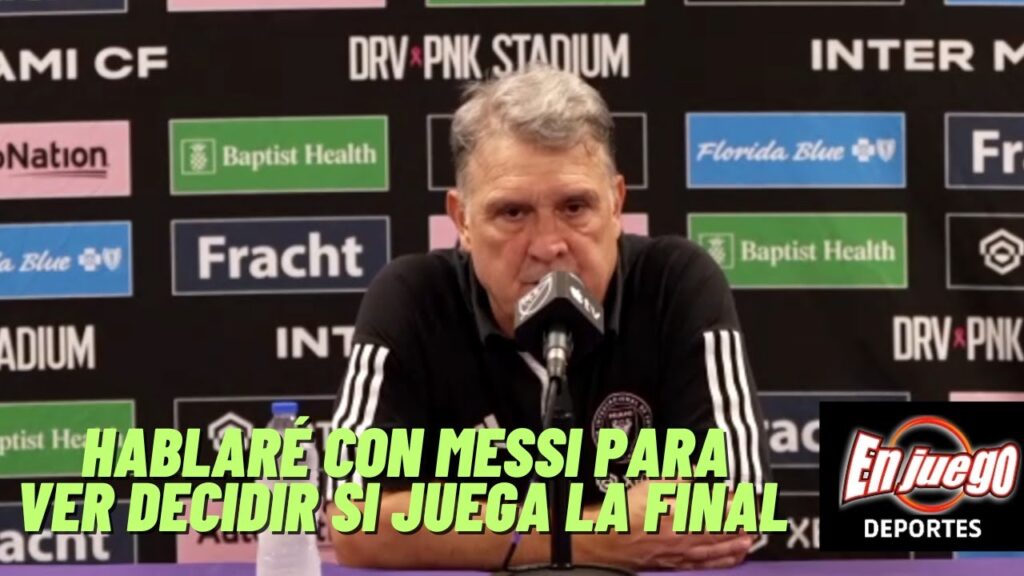 INTER MIAMI 1 ORLANDO CITY 1 GERARDO TATA MARTINO Conferencia Post Partido