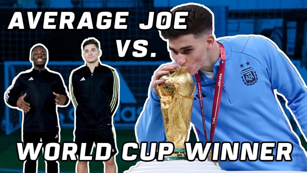 Can ESPN FC's average Joe take on World Cup winner Julian Alvarez? 🏆