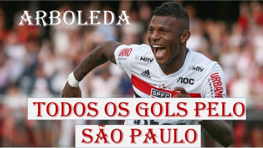 ARBOLEDA TODOS OS GOLS PELO SÃO PAULO
