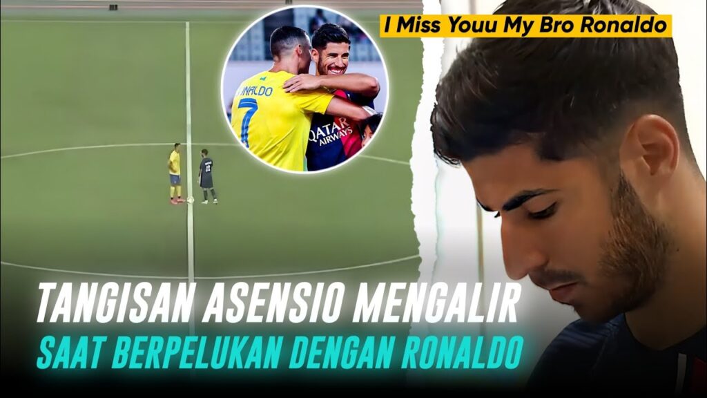 "TAK KUASA MENAHAN TANGISNYA" Kerinduan Pemain PSG Marco Asensio Saat Ketemu Kembali Dengan Ronaldo