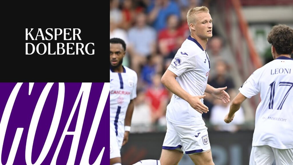 KV Kortrijk - RSC Anderlecht: Dolberg 1-1 | 2023-2024