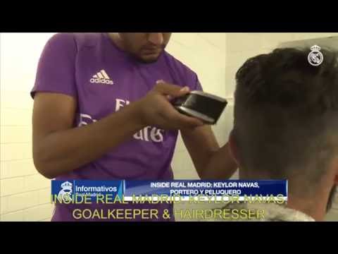 Keylor Navas: Goalkeeper and… hairdresser! Keylor Navas: Goalkeeper and... hairdresser!