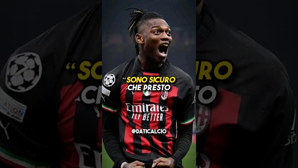 Rafael Leão crede nel Milan #milan #rafaelleao #championsleague