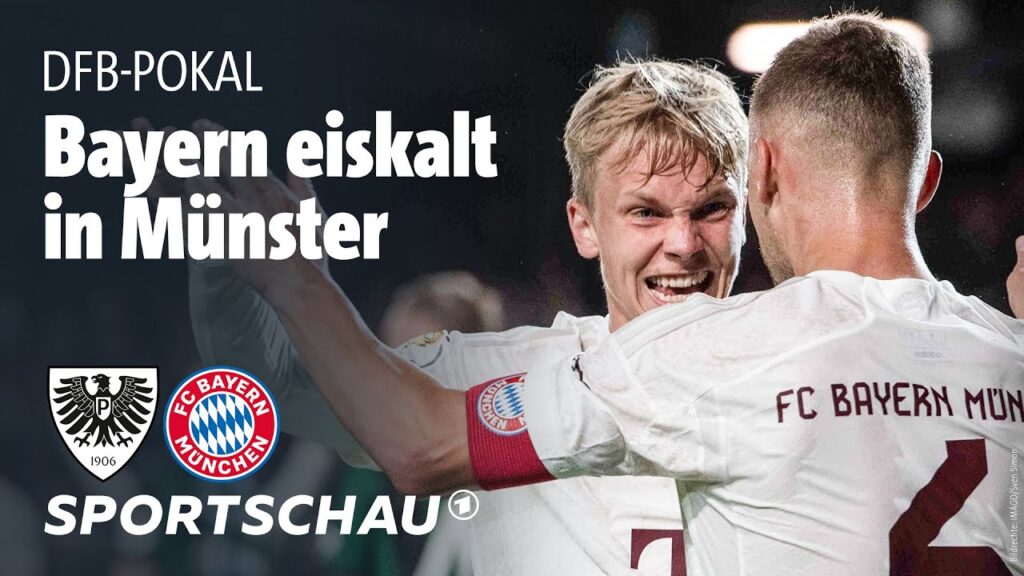 Preußen Münster ‒ FC Bayern München Highlights, DFB-Pokal 1. Runde | Sportschau