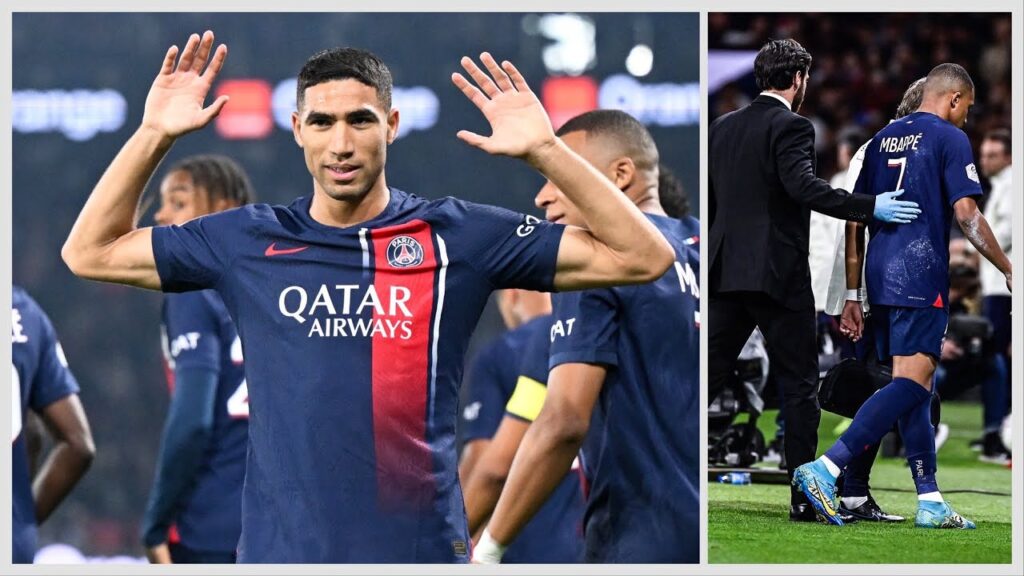 PSG 4-0 OM TROP FACILE POUR PARIS ! HAKIMI TOP PERFORMANCE, MBAPPÉ SORT SUR BLESSURE