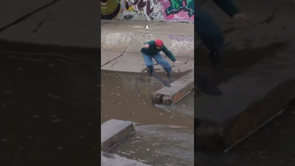 Adam Davies Backside KICKFLIP 🥶 #skate #skateboarding