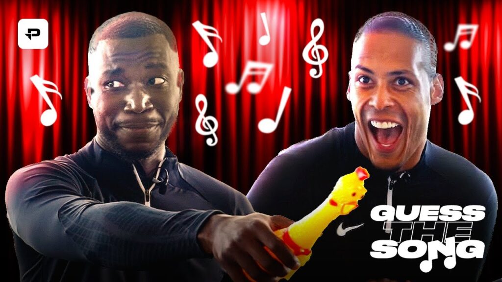 VAN DIJK CAN SING!? 😱🔥 | VIRGIL VAN DIJK and HARRY PINERO in GUESS THE SONG 🎶