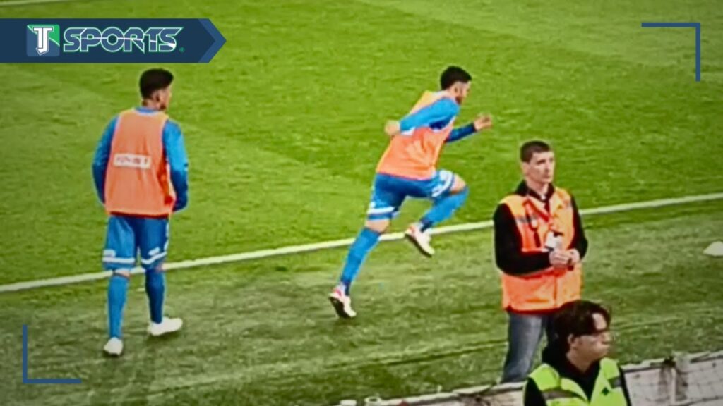 Así fue el CALENTAMIENTO de Luis Chávez ANTES de DEBUTAR con el Dinamo de Moscú en la Copa de Rusia