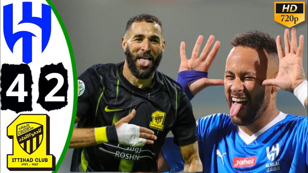 Neymar vs Benzema 🔥 Al Hilal vs Al Ittihad 4-2 Highlights & All Goals 2023 HD