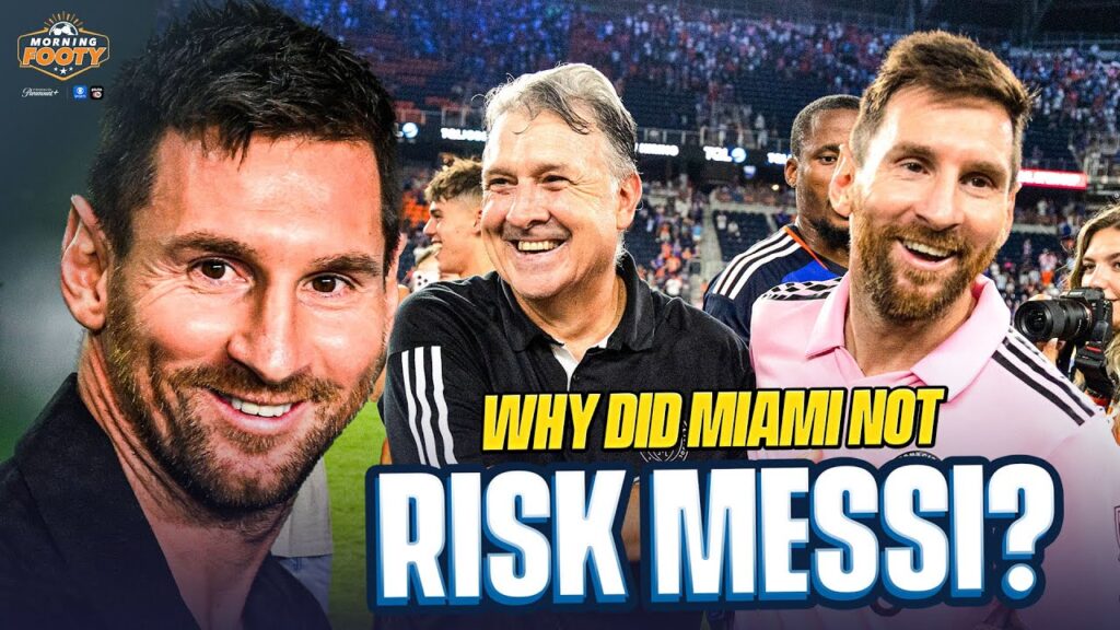 Why did Inter Miami not risk Lionel Messi in the U.S. Open Cup final?