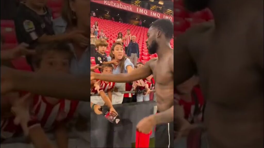 Inaki Williams Man of the people!!!! #saharafootball #blackstars