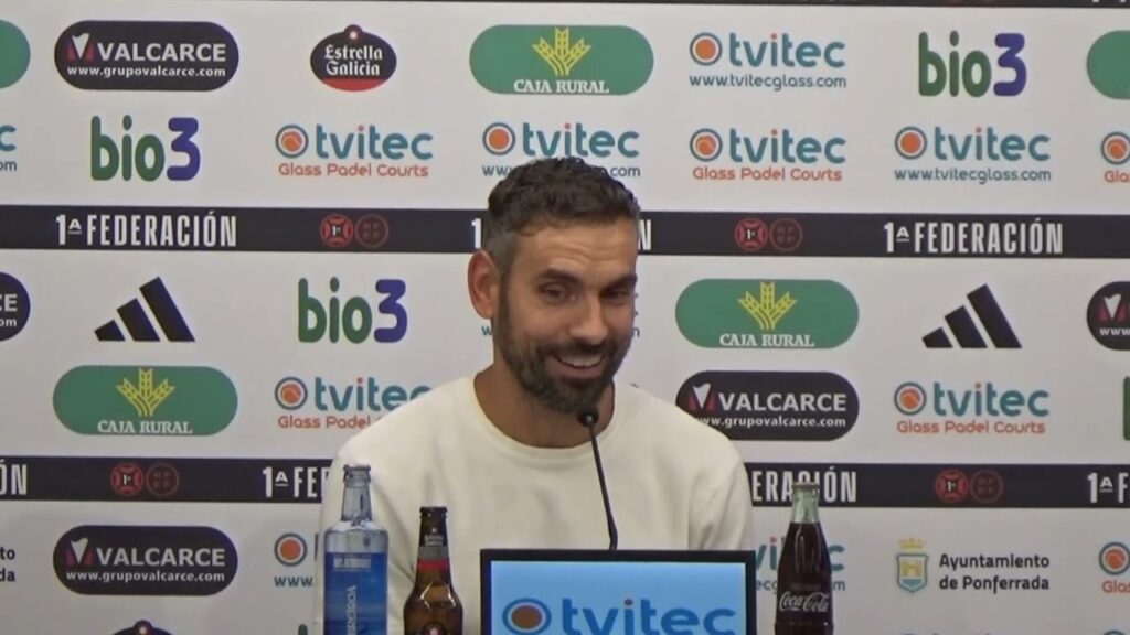 Rueda de prensa Carlos Martínez #PonferradinaFuenla