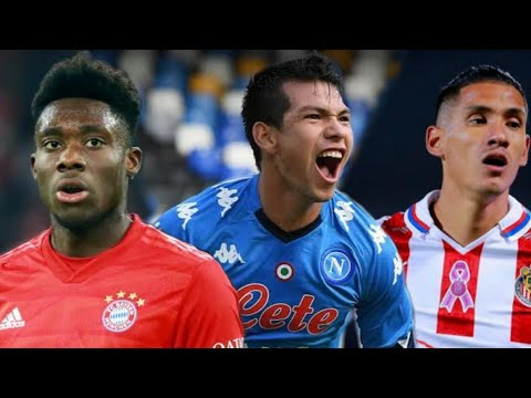 Alphonso Davies vs Chucky Lozano vs Uriel Antuna - Quien es el mas rápido de CONCACAF🔥