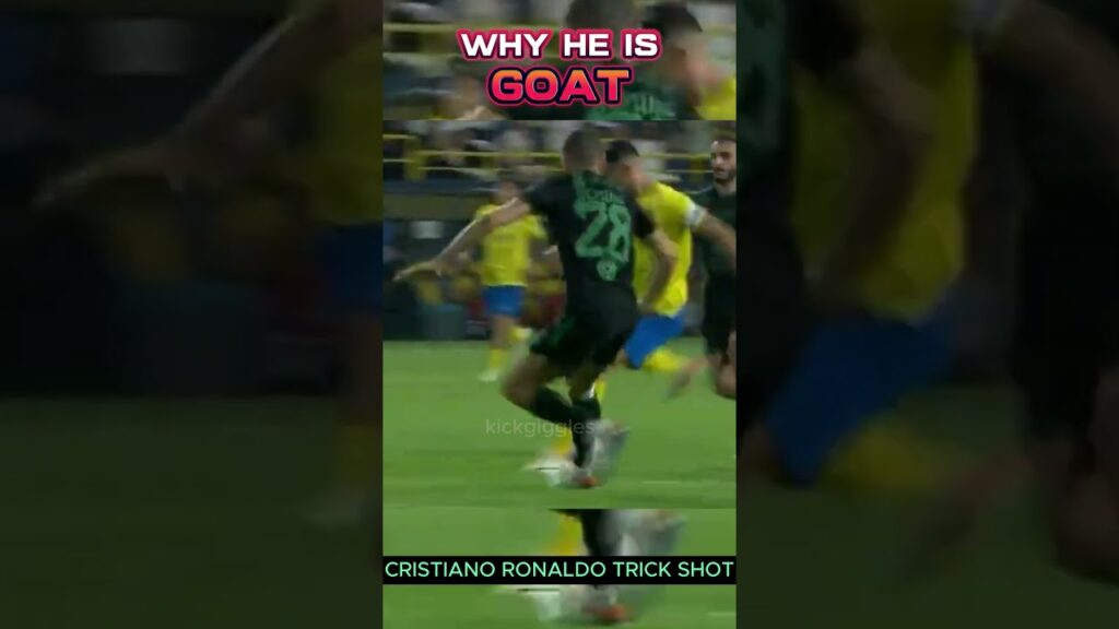 Cristiano Ronaldo IQ MOMENT Trick Shot #cristianoronaldo #viral #alnassr