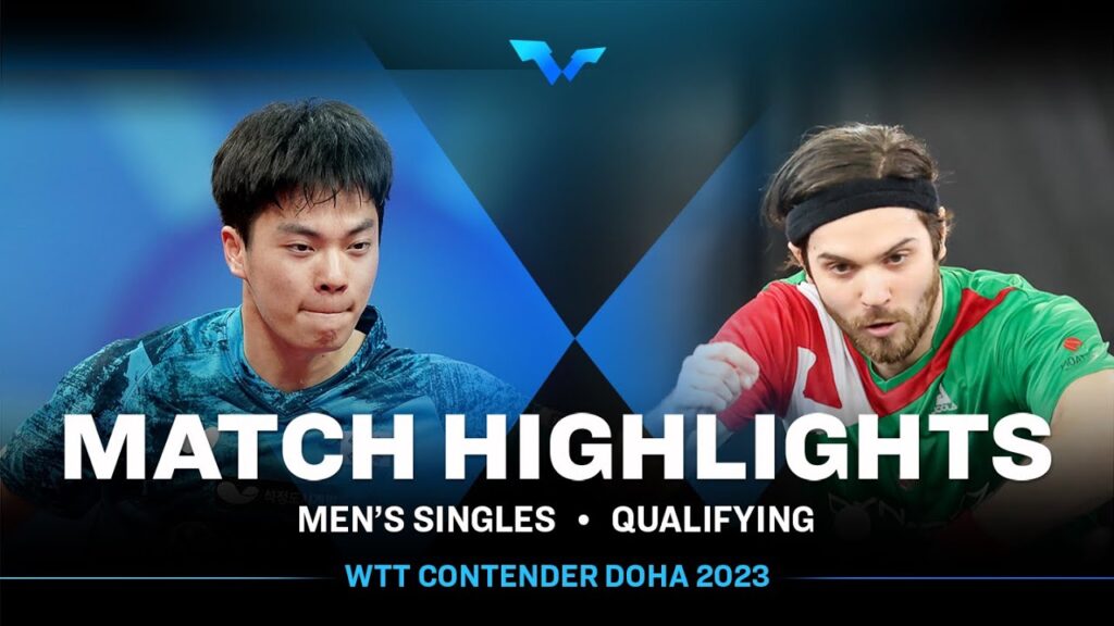 Cho Seungmin vs Nandor Ecseki | MS Qual | WTT Contender Doha 2023