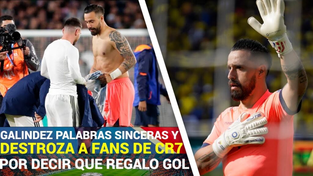 Galindez PORTERO NACIONALIZADO que DECIAN que REGALO GOL a Messi DA LA CARA y DESTROZA a FANS de Cr7 Galindez PORTERO NACIONALIZADO que DECIAN que REGALO GOL a Messi DA LA CARA y DESTROZA a FANS de Cr7