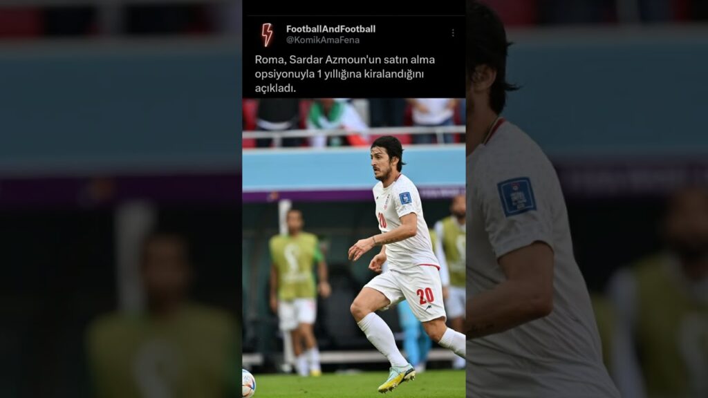 Roma, Bayer Leverkusen’li Sardar Azmoun’u transfer etti #futbol #football Roma, Bayer Leverkusen'li Sardar Azmoun'u transfer etti #futbol #football