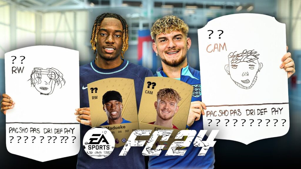 "They not seen you in the gym!"  💪 | Madueke & Elliot Predict Each Other's EA FC 24 Rating!