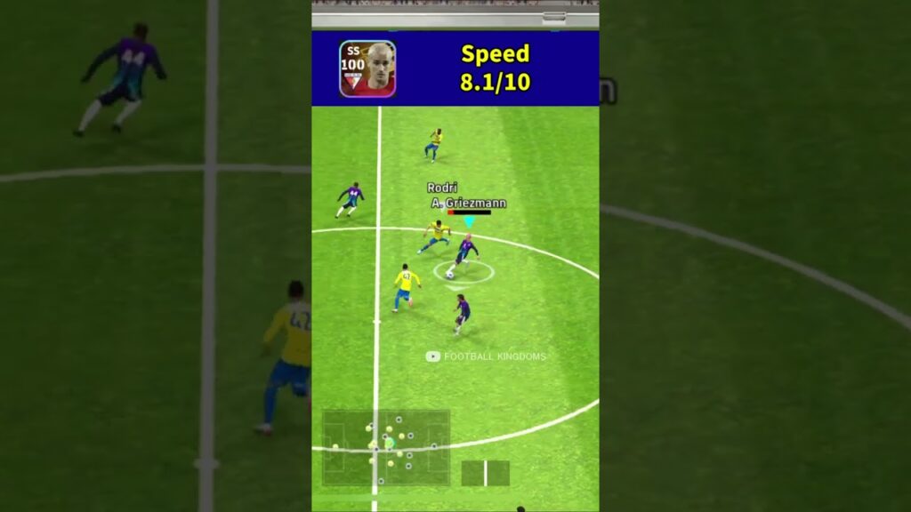 Antoine Griezmann Spanish League Attackers│ eFootball Mobile 2024