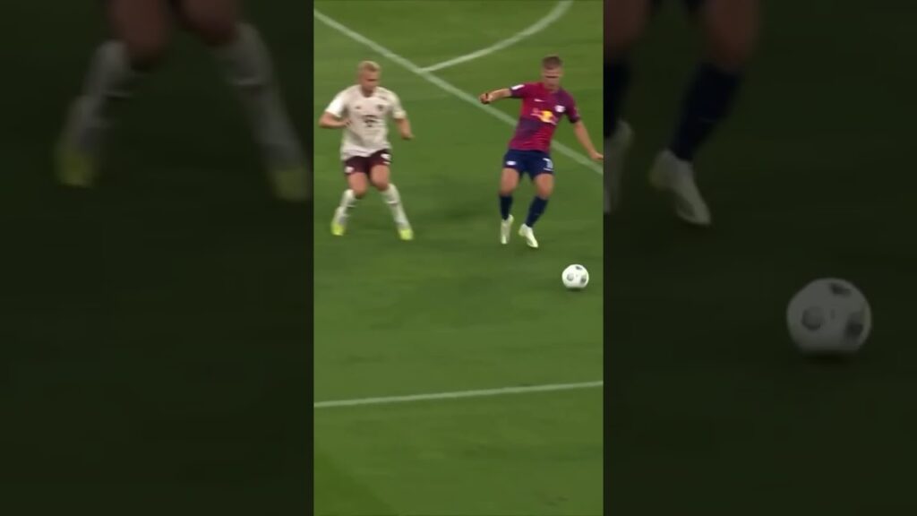 Dani Olmo humiliating the Bayern Defense in Supercup😳