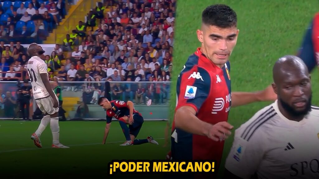 Johan Vasquez domino a LUKAKU Johan Vasquez domino a LUKAKU