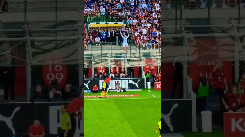 Marcelo Brozovic goal derby Milano! Live Reaction from Stadio! Ibrahimovic and Rebic Reactions!