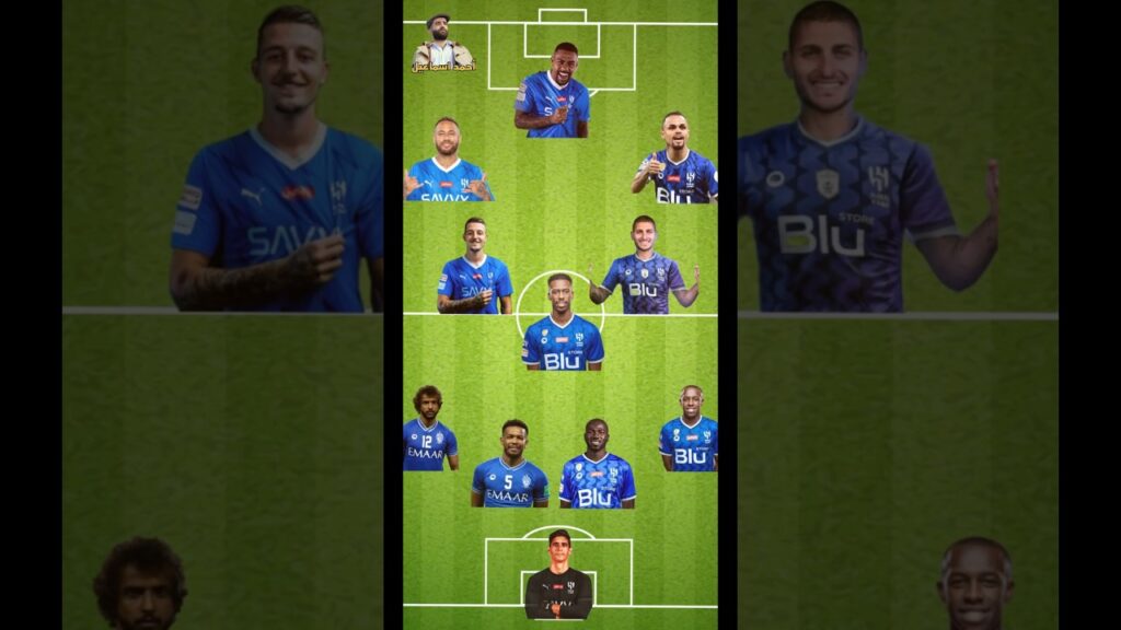تشكيلة نادي الهلال السعودي لعام 2024 #كرة_القدم #ميسي #الدوري_السعودي_للمحترفين