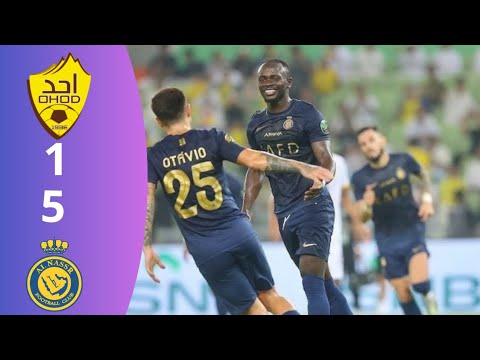 Highlights King's Cup Arab Saudi 26/9/2023 || Ohod vs Al Nassr (1-5).#highlights #goals