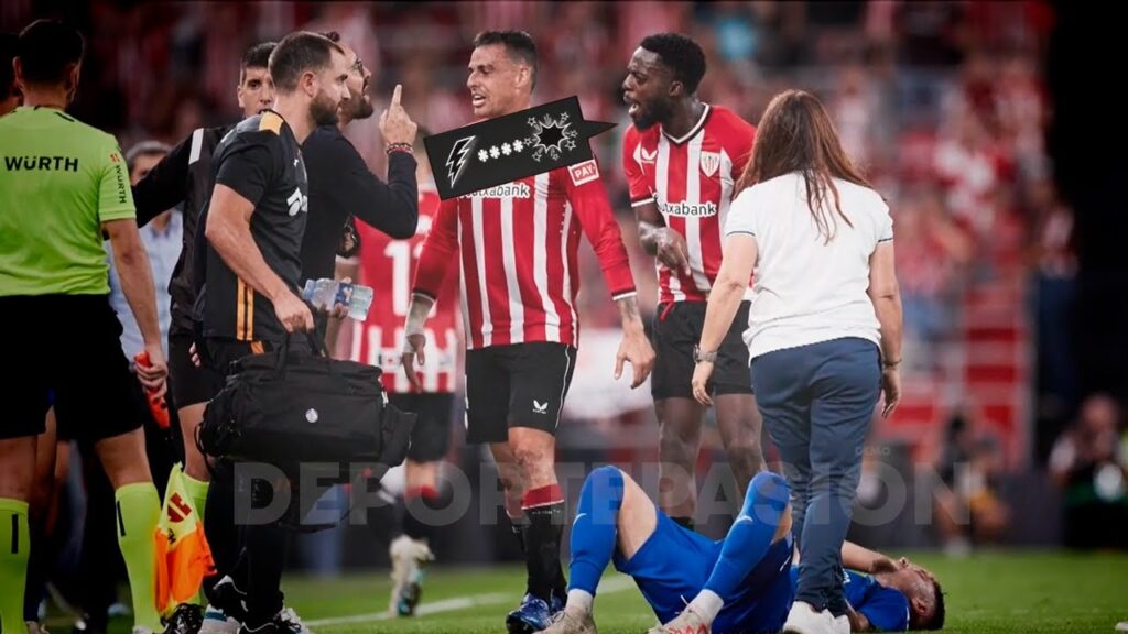 Tenso enfrentamiento entre Iñaki Williams y Bordalás por el anti futbol