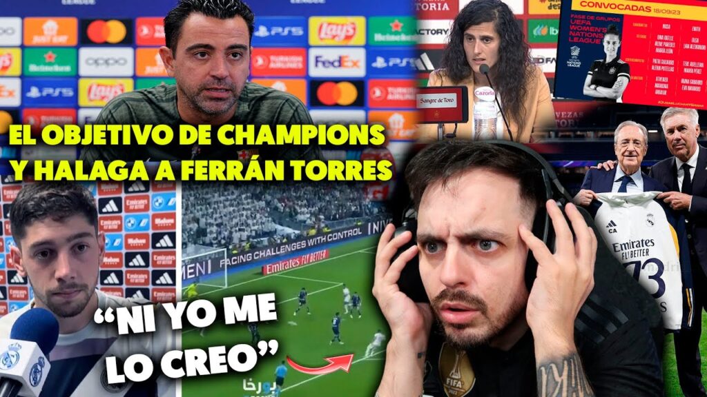 🚨FERRÁN TORRES SE GANA LA CONFIANZA DE XAVI • VALVERDE EXPLICA SU GOL • ANCELOTTI HISTÓRICO 🚨FERRÁN TORRES SE GANA LA CONFIANZA DE XAVI • VALVERDE EXPLICA SU GOL • ANCELOTTI HISTÓRICO