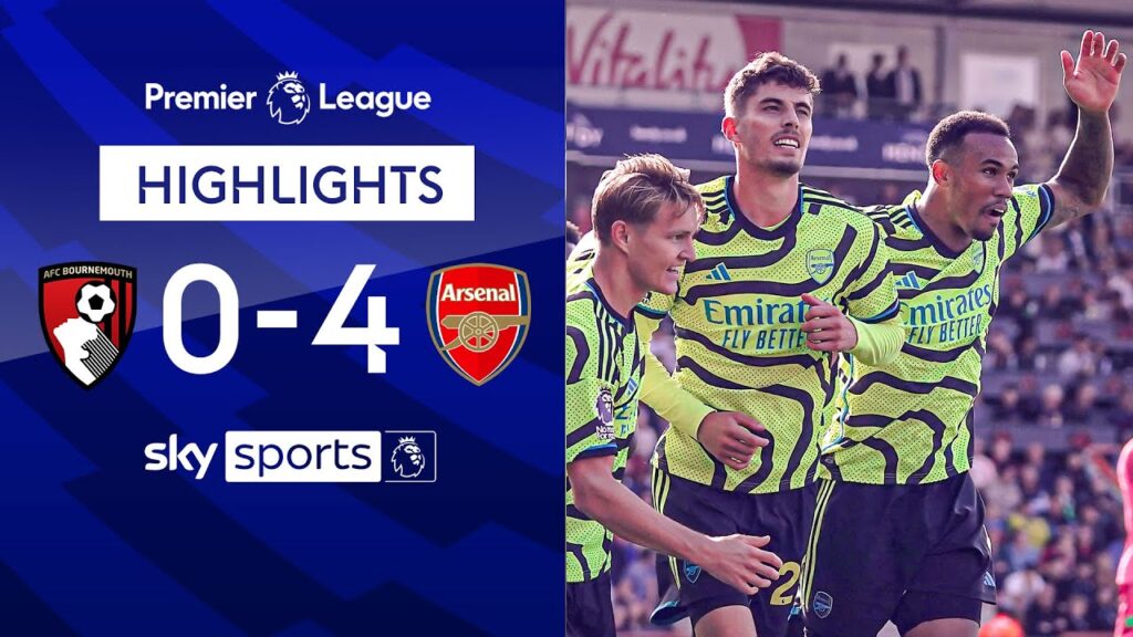 Havertz gets first Gunners goal!| Bournemouth 0-4 Arsenal | EPL Highlights