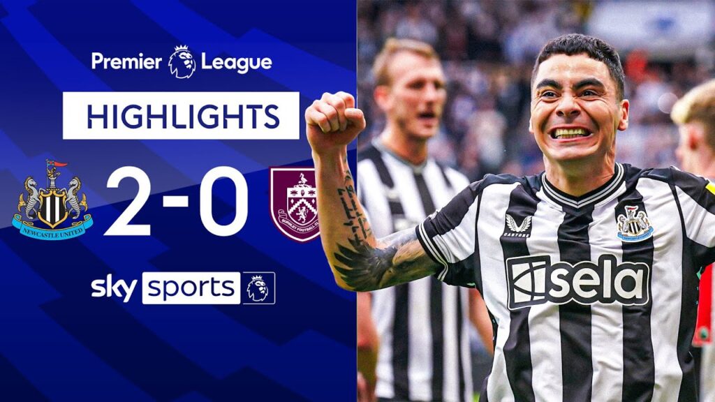 Almiron & Isak score again! 🔥 | Newcastle 2-0 Burnley | EPL Highlights